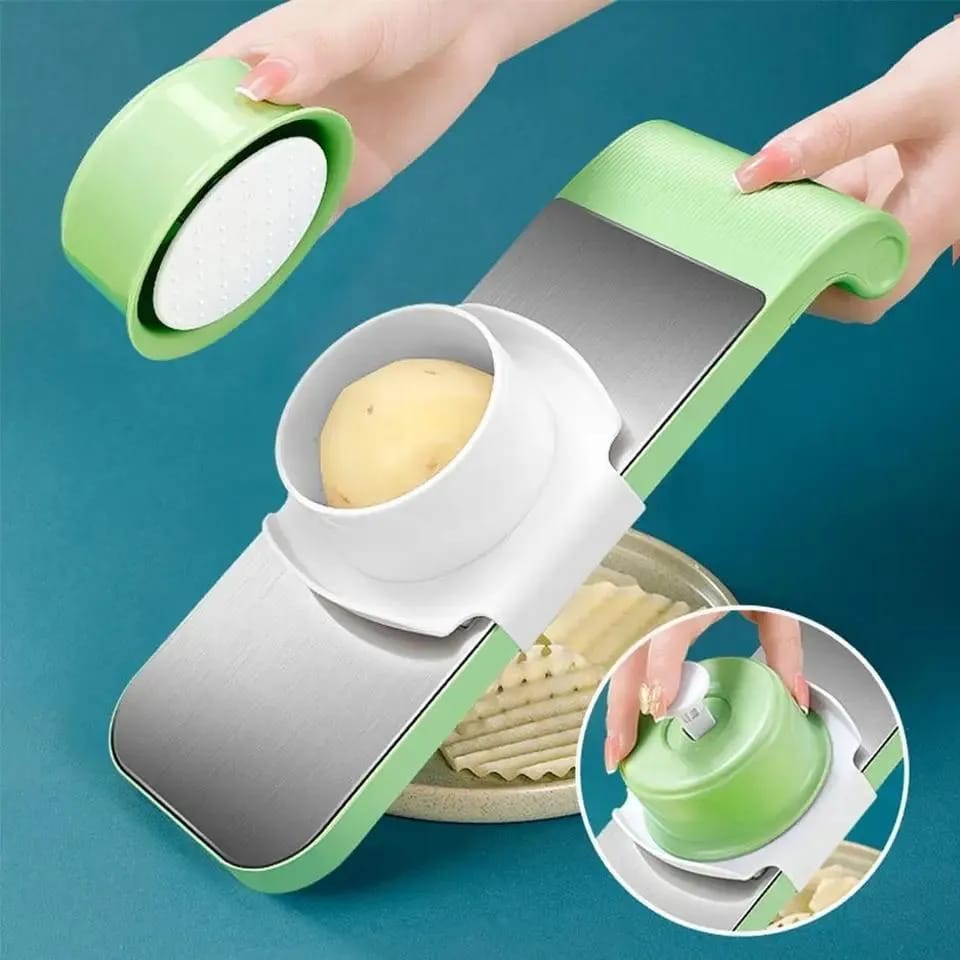 5-in-1 Multi-Functional Vegetable Slicer & Grater