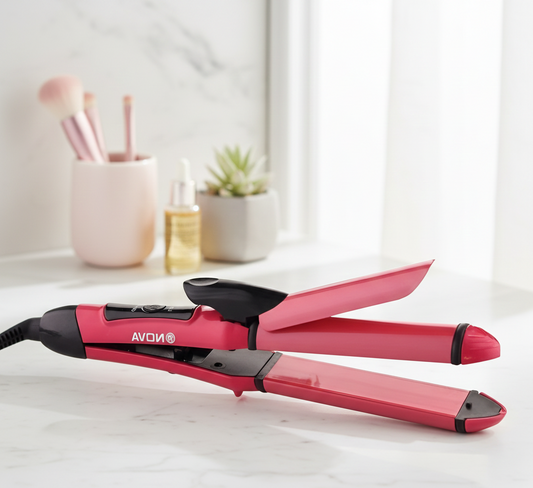 Nova 2-In-1 Hair Straightener & Curler NH-2009