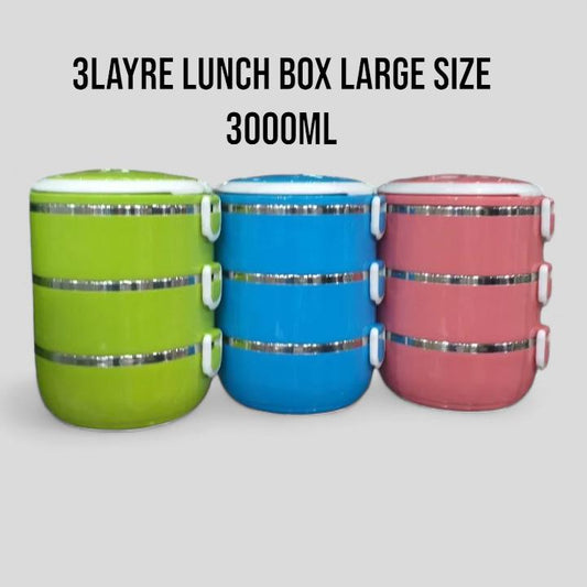 3 Layer Lunch Box